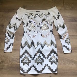 NWT Express sequins dress